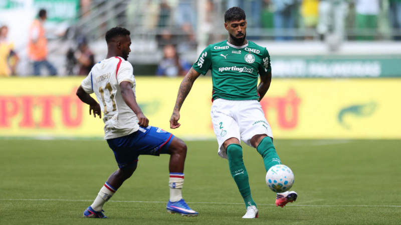 Barboza poupado por trauma no pé e desfalca Palmeiras na derrota para o Fortaleza