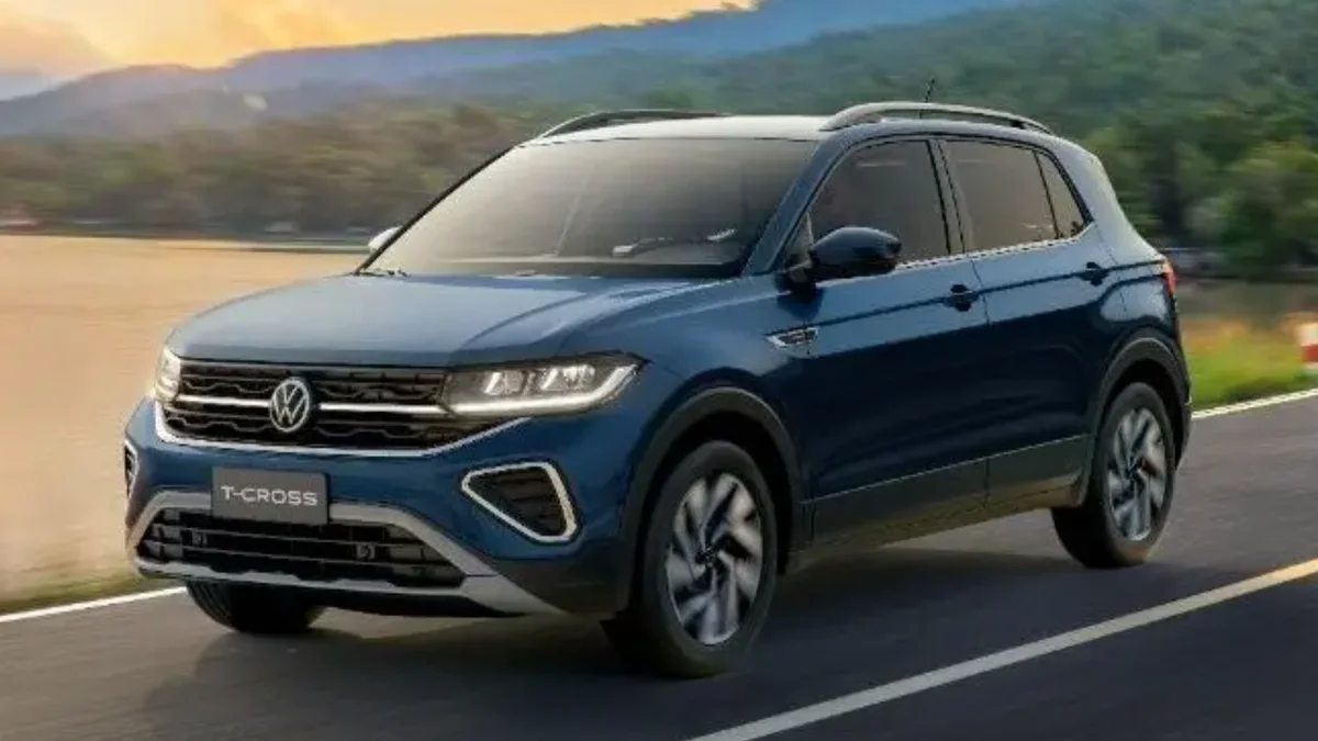 VW T‑Cross 2027 ganha câmbio automático de oito marchas sem aumento no preço