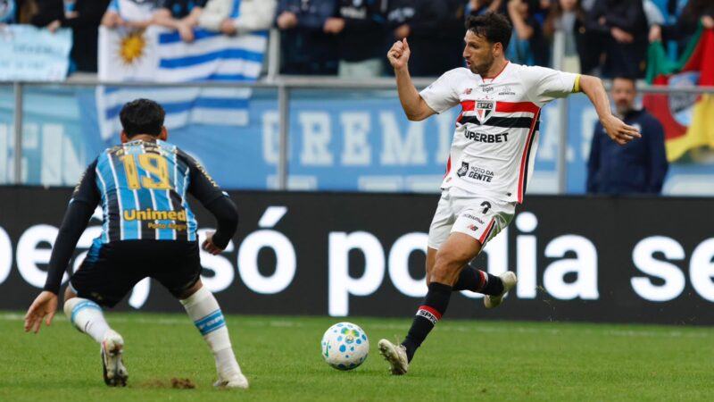 Calleri reclama após derrota para o Grêmio e pede reação imediata do São Paulo