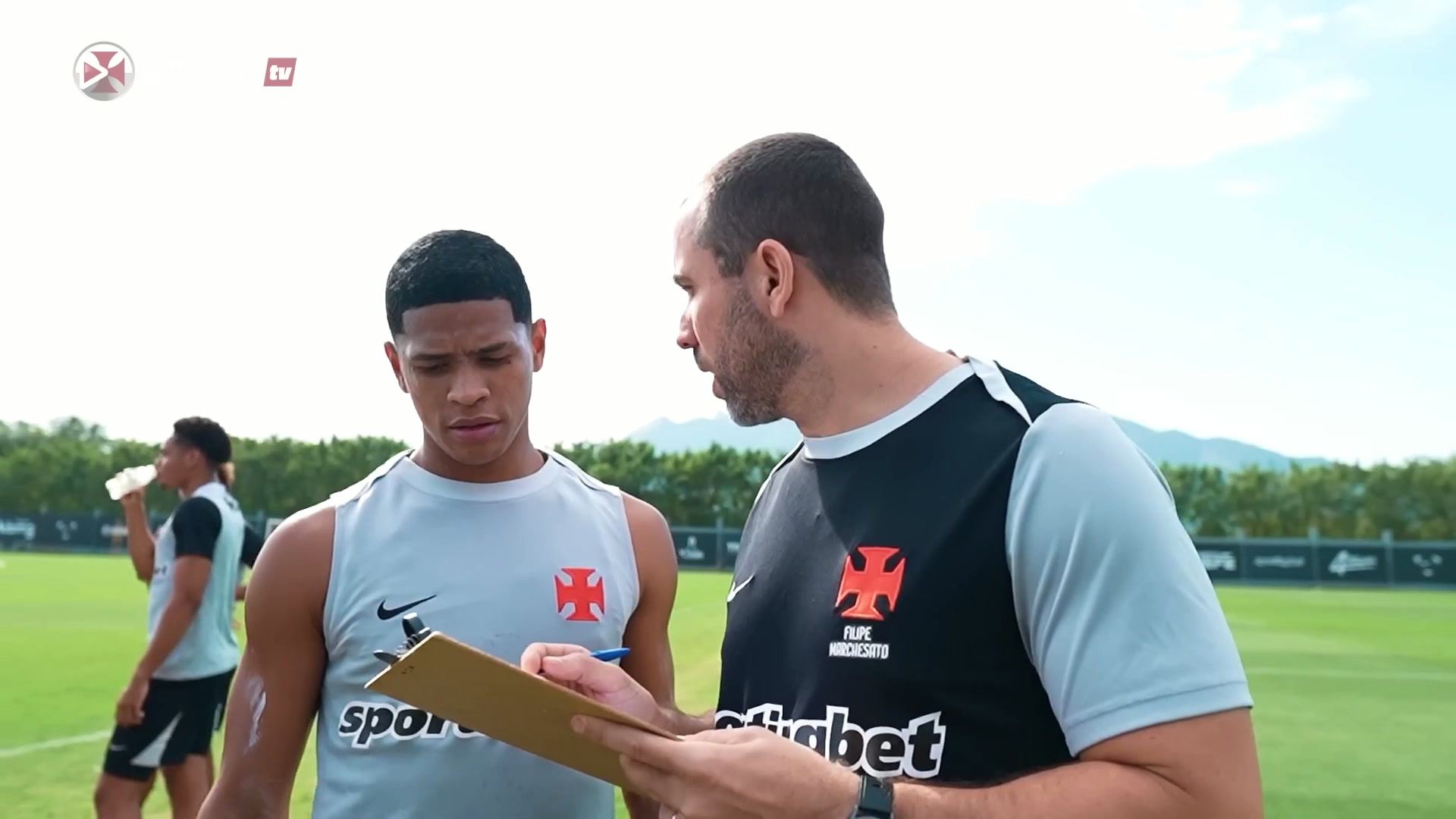 Vasco intensifica preparação no CT Moacyr Barbosa com foco no confronto contra o Bahia