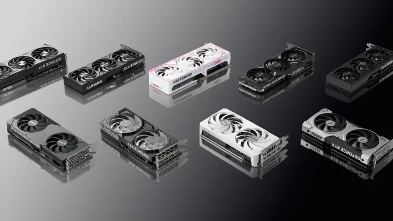 Placas GeForce RTX 50 tiveram aumentos de até 39% já em agosto