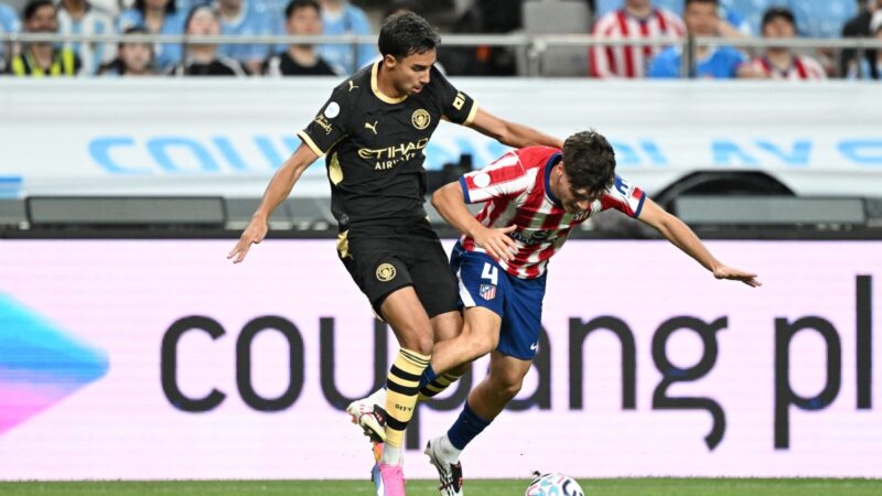 09/08/2026 — Com brasileiros titulares, Manchester City vira sobre Atlético de Madrid em amistoso