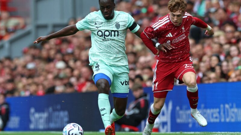 09/08/2026 — Monaco, de Filipe Luís, vira e derrota o Liverpool em Anfield