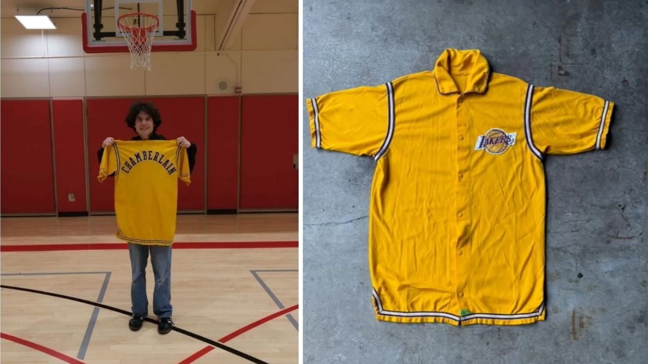 Adolescente compra jaqueta de Wilt Chamberlain por US$ 3,07 em brechó e vê peça leiloada por US$ 89,6 mil após autenticação