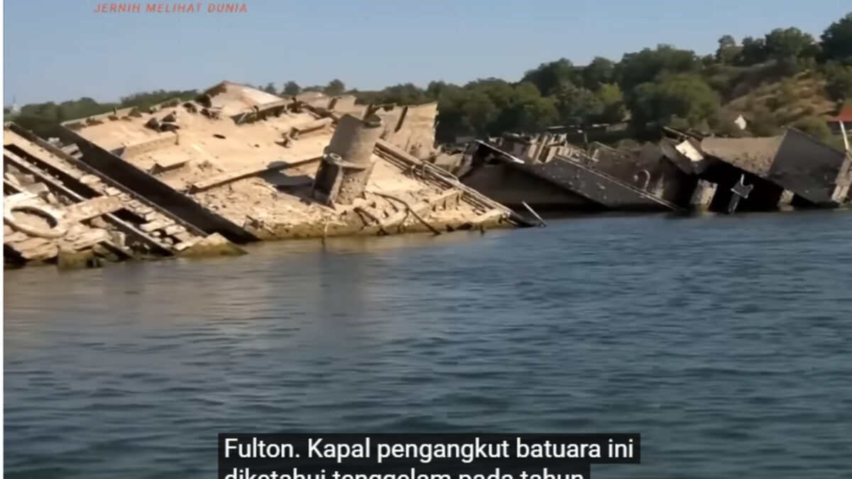 Nível do Danúbio cai a 23 cm em Budapeste e revela relíquias; navio de guerra nazista reaparece no leito do rio