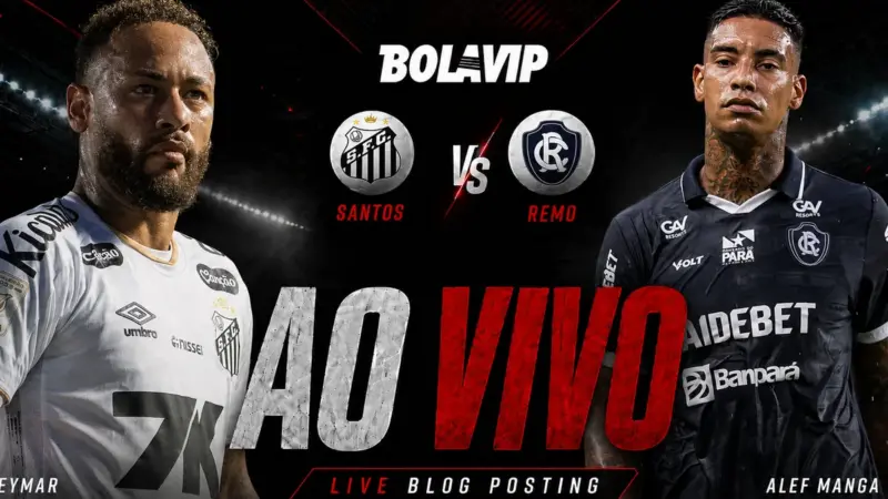 Santos e Remo ficam no empate sem gols na ida das oitavas da Copa do Brasil
