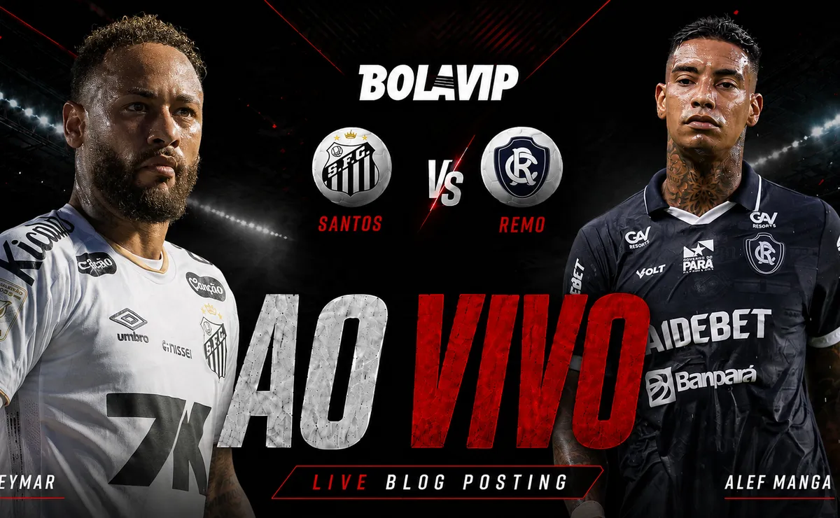 Santos e Remo ficam no empate sem gols na ida das oitavas da Copa do Brasil