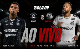 Remo x Santos: jogo ao vivo pela Copa do Brasil nesta terça-feira