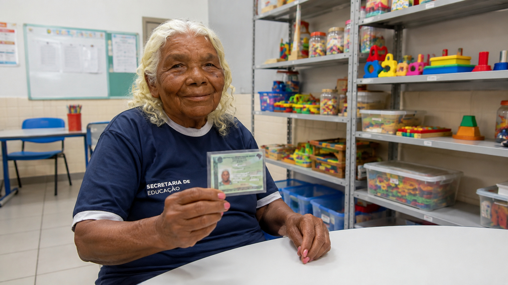 Aos 90 anos, mulher que trabalhou desde os 6 anos aprende a assinar o próprio RG após estudar na EJA