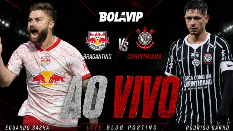 Bragantino x Corinthians: acompanhe o jogo ao vivo pelo Brasileirão 2026