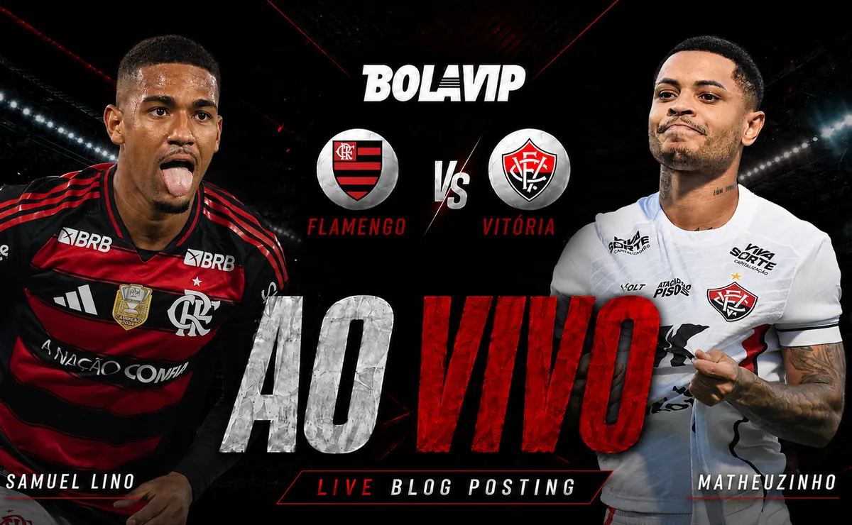 Flamengo vence o Vitória por 1 a 0 no Maracanã com golaço de Pulgar