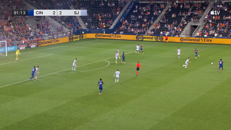 Evander marca golaço e ajuda FC Cincinnati a vencer San Jose por 3 a 2