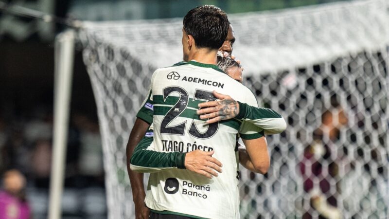 08/08/2026 – Coritiba vence Chapecoense por 2 a 1 no Couto Pereira e sobe para a oitava posição
