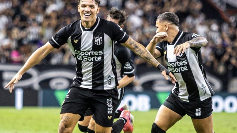 07/08/2026 — 20h30 (Brasília UTC-3): Ceará vence Ponte Preta por 2 a 0 na Arena Castelão e se afasta da zona de rebaixamento