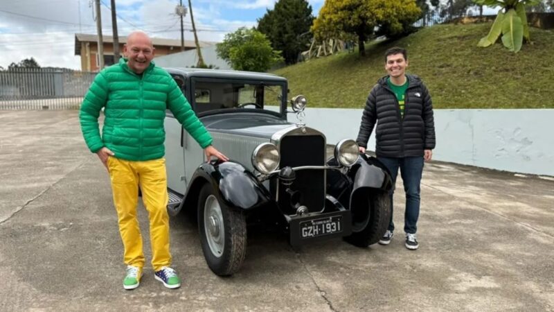 Luciano Hang adquire Mercedes-Benz 170 W15 de 1931 do ex-cônsul Carlos Renaux e envia veículo para restauração em Curitiba