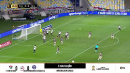 Rivadavia acerta a trave do Fluminense e quase garante vitória no Maracanã