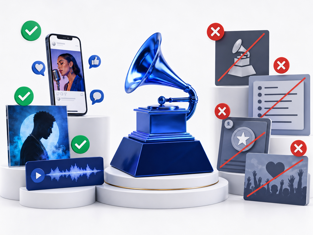 Regras do Latin Grammy permitem divulgação de obras na primeira fase, mas vetam pedidos diretos de voto