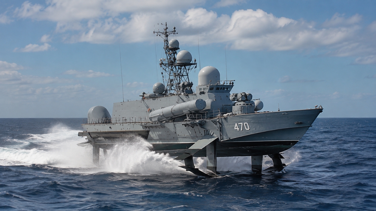 Projeto 1240 Uragan: protótipo MRK-5 retirado do serviço ativo em 19/04/1990