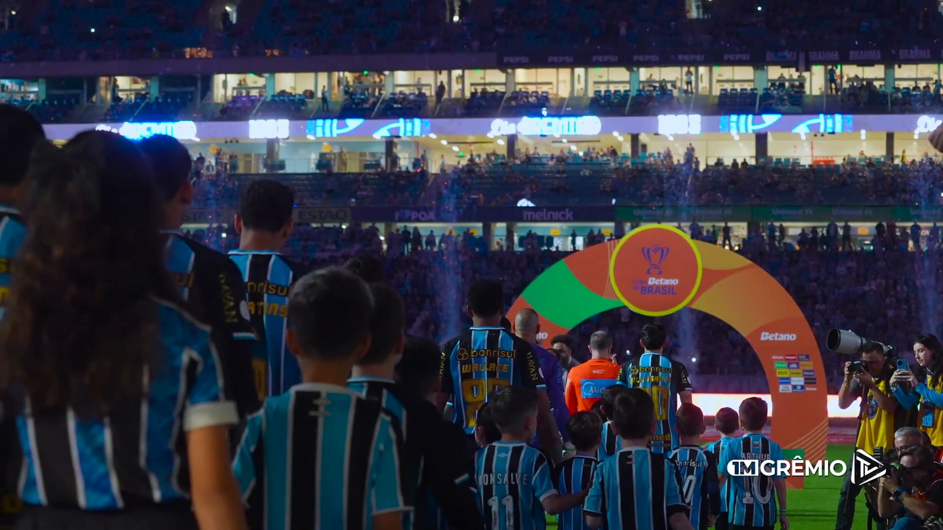 Grêmio divulga bastidores da vitória por 1 a 0 sobre o Mirassol que garantiu vaga nas quartas da Copa do Brasil