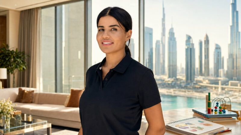 Aluguel pago, viagens e salário de até €7 mil: rotina de uma babá de luxo em Dubai