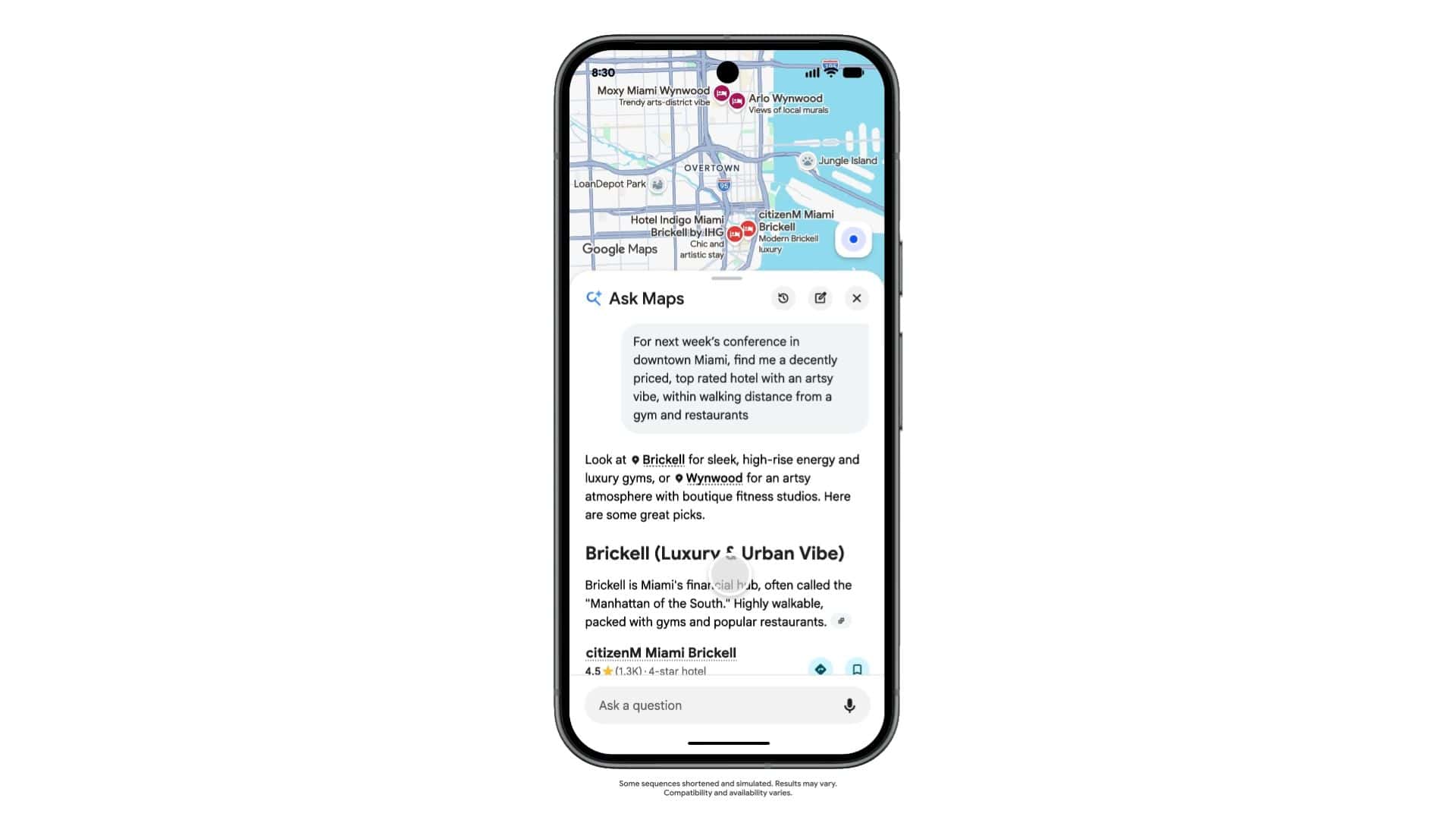 Google Maps passa a usar IA para pedir comida, reservar hotéis e planejar rotas