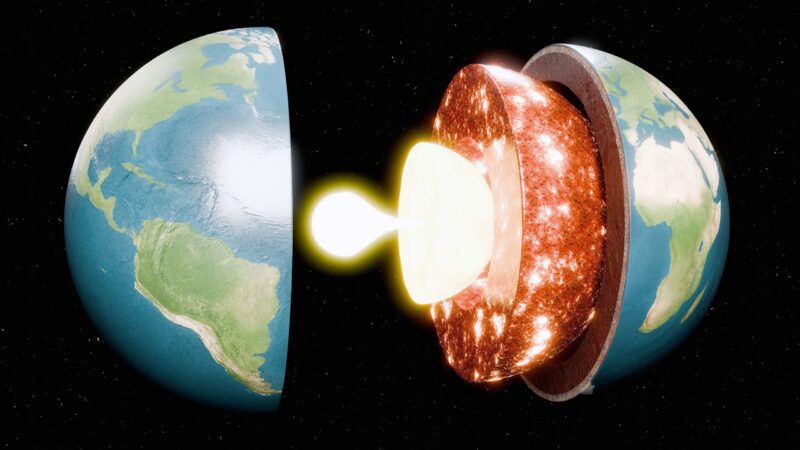 Núcleo interno da Terra pode abrigar hidrogênio superiônico, indica estudo