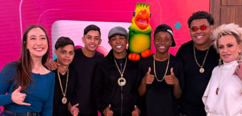 MC DR e Coral das Quebradas participam do Mais Você e ampliam projeção nacional