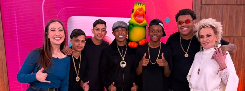 MC DR e Coral das Quebradas participam do Mais Você e ampliam projeção nacional