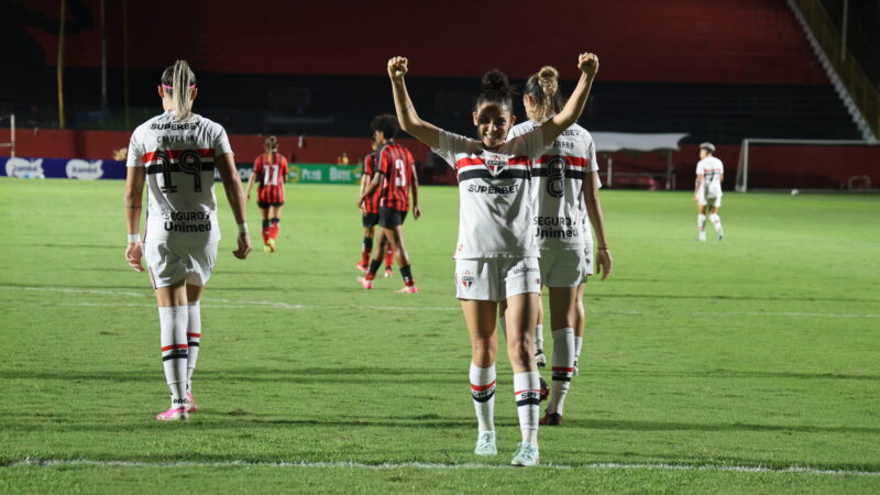 São Paulo e RB Bragantino se enfrentam pelo Brasileirão Feminino; veja prováveis escalações e onde assistir