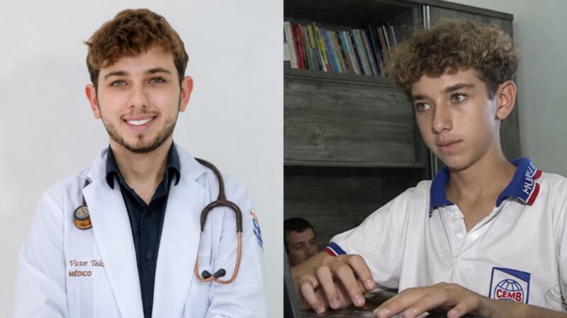 Médico aprovado em Medicina aos 14 anos soma residência e mais de 200 partos uma década depois