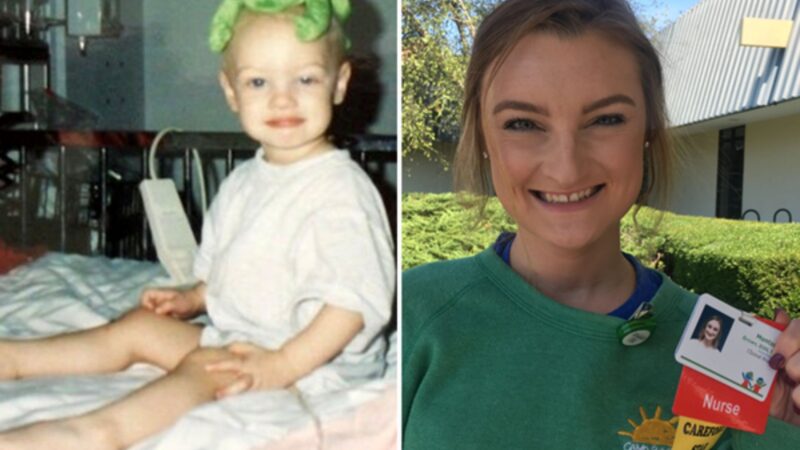 Mulher que venceu o câncer na infância e na adolescência volta ao mesmo hospital como enfermeira pediátrica aos 24 anos