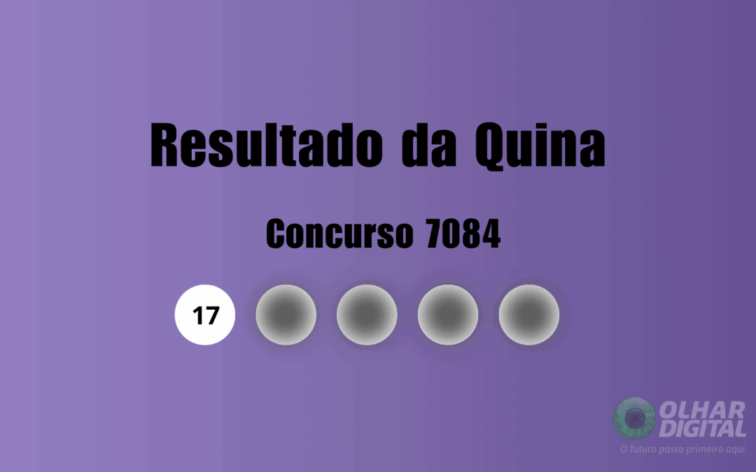 Resultado da Quina 06/08/2026: números do concurso 7084 e informações sobre o sorteio