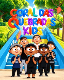 Coral das Quebradas lança ‘Kids Vol.1’, primeiro álbum infantil do grupo com 10 faixas e clipes em animação