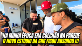 INAUGURAMOS O NOVO ESTÚDIO DA GR6 / ESTOURAMOS O CHAMPANHE E SAIU O PRIMEIRO HIT !!!